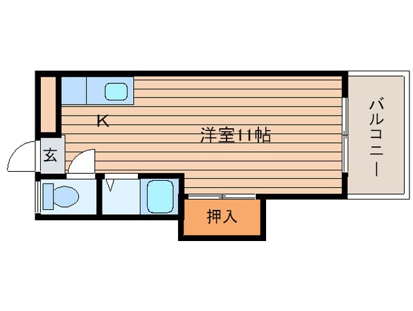 パールハイツの物件間取画像